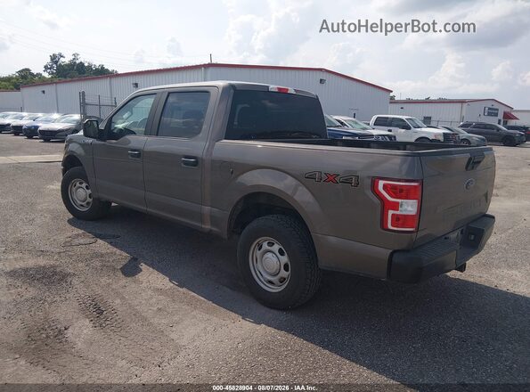 1FTEW1EB3LKE82072 2020 FORD F150 Brown Trasero izquierdo