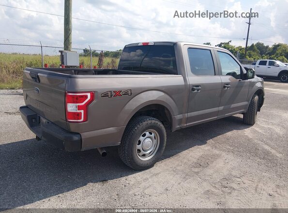 1FTEW1EB3LKE82072 2020 FORD F150 Brown Trasero derecho
