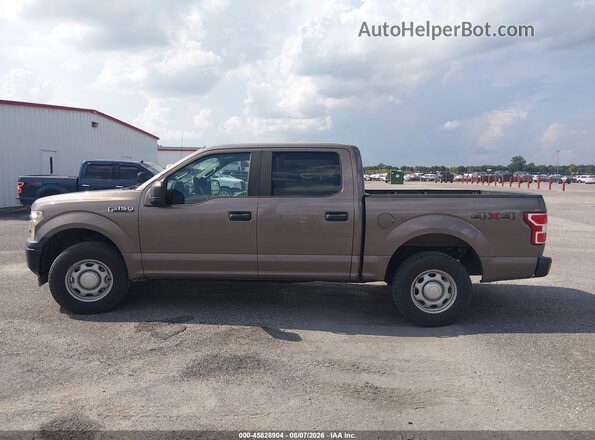 1FTEW1EB3LKE82072 2020 FORD F150 Brown Vista interior de 360 grados