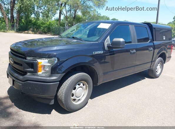 1FTEW1EB3LKF20898 2020 FORD F150 Black Передня ліва чверть