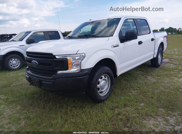 1FTEW1EB4JFD05021 2018 FORD F150 Белый Передняя левая четверть