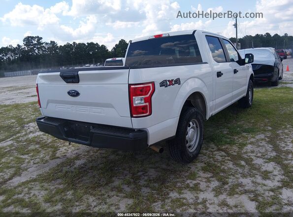 1FTEW1EB4JFD05021 2018 FORD F150 Белый Задняя правая четверть