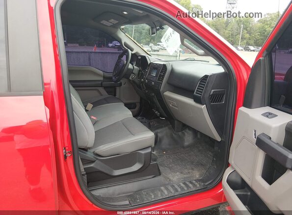 1FTEW1EB4JKE97564 2018 FORD F150 Gray Widok wnętrza z przodu