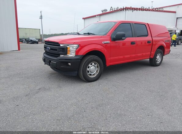 1FTEW1EB4JKE97564 2018 FORD F150 Gray Przód lewy
