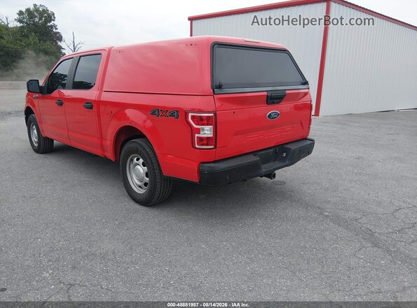1FTEW1EB4JKE97564 2018 FORD F150 Gray Tył lewy