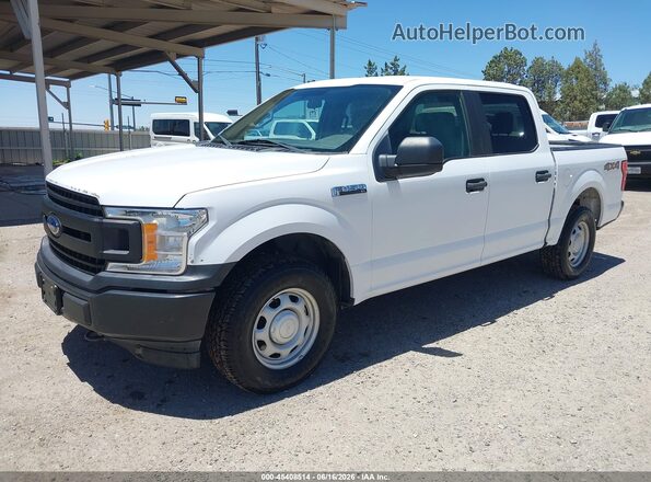 1FTEW1EB4JKF08496 2018 FORD F150 White Vista tres cuartos delantera izquierda