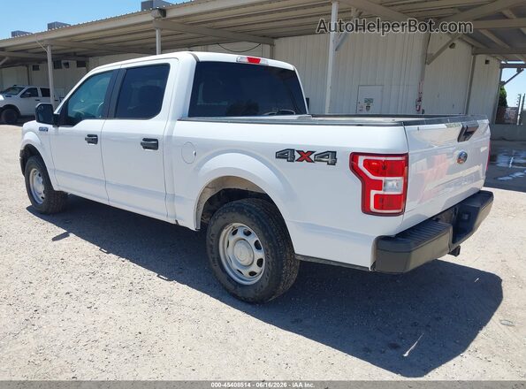 1FTEW1EB4JKF08496 2018 FORD F150 White Trasero izquierdo