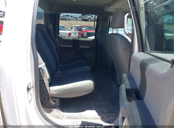 1FTEW1EB4JKF08496 2018 FORD F150 White Vista de la etiqueta del VIN