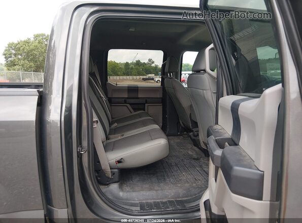 1FTEW1EB4LKF21381 2020 FORD F150 Gray VIN կոդի պիտակի տեսք