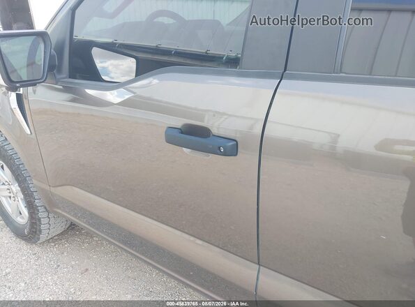 1FTEW1EB4MFC52549 2021 FORD F150 Brown Вид щитка приладів