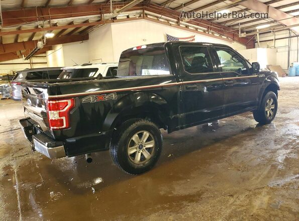 1FTEW1EB5JFB05751 2018 FORD F150 Black Задня права чверть