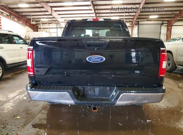 1FTEW1EB5JFB05751 2018 FORD F150 Black Вид ззаду
