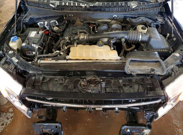 1FTEW1EB5JFB05751 2018 FORD F150 Black Вид задньої частини салону