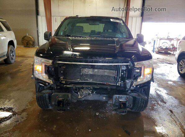 1FTEW1EB5JFB05751 2018 FORD F150 Black Вид спереду