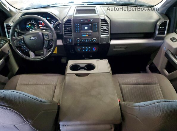 1FTEW1EB5JFB05751 2018 FORD F150 Black Вид панелі приладів