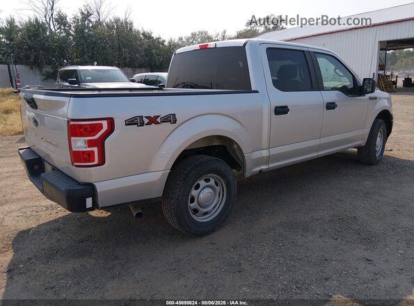 1FTEW1EB5JKE38331 2018 FORD F150 Silver Задня права чверть