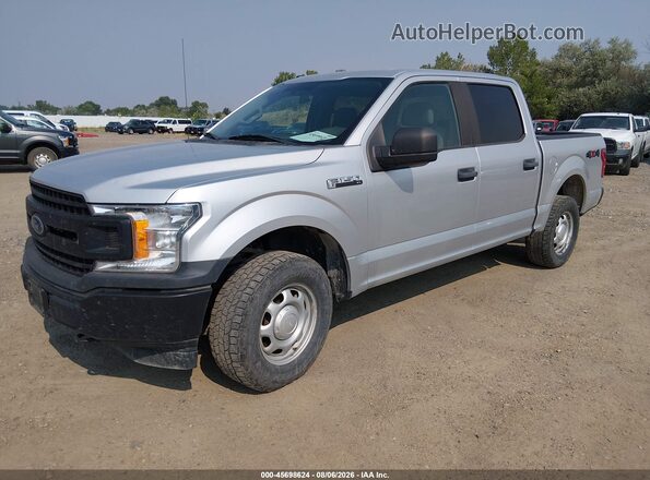 1FTEW1EB5JKE38331 2018 FORD F150 Silver Передня ліва чверть