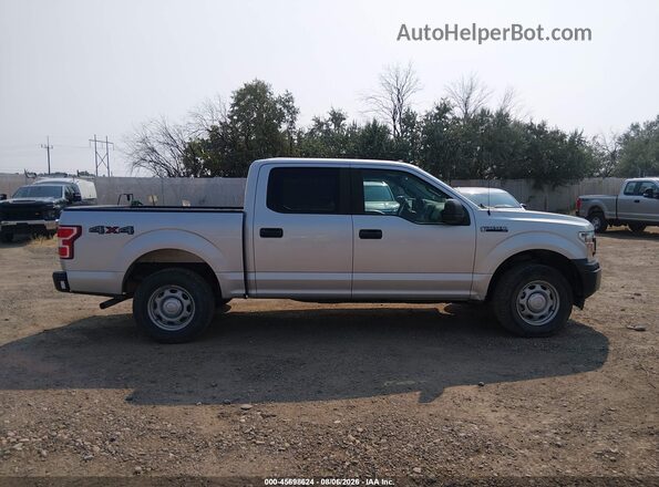 1FTEW1EB5JKE38331 2018 FORD F150 Silver Вид задньої частини салону