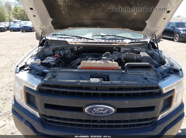 1FTEW1EB5JKE38331 2018 FORD F150 Silver Вид ззаду