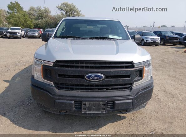 1FTEW1EB5JKE38331 2018 FORD F150 Silver Вид щитка приладів