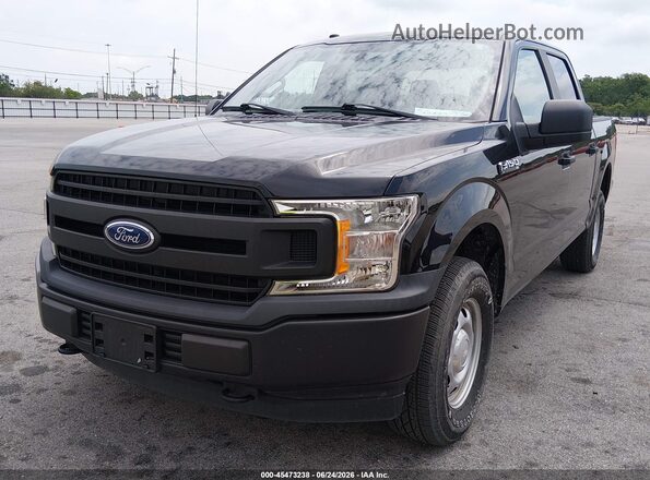 1FTEW1EB5KFA22385 2019 FORD F150 Black Przód lewy