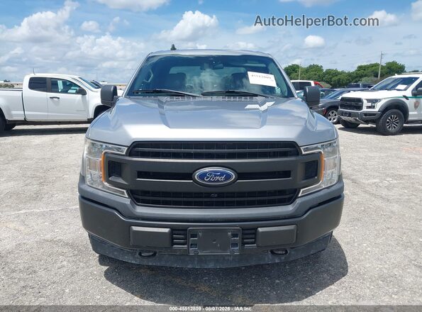 1FTEW1EB5LKE13836 2020 FORD F150 Серебряный Вид щитка приборов