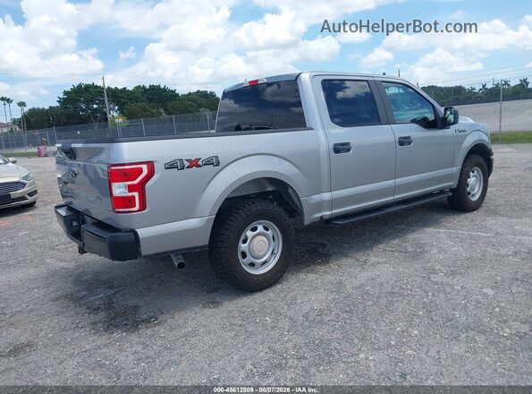 1FTEW1EB5LKE13836 2020 FORD F150 Серебряный Задняя правая четверть