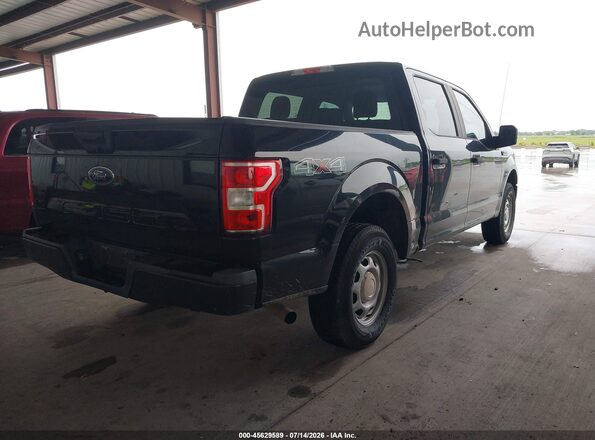 1FTEW1EB6JFD05022 2018 FORD F150 Black უკანა მარჯვენა