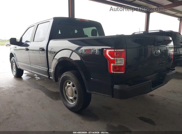1FTEW1EB6JFD05022 2018 FORD F150 Black უკანა მარცხენა