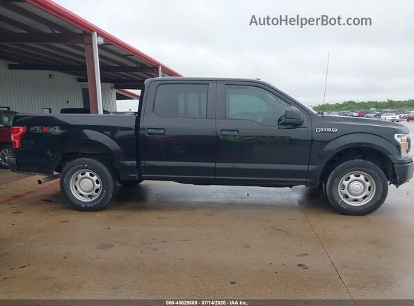 1FTEW1EB6JFD05022 2018 FORD F150 Black უკანა სალონის ხედი