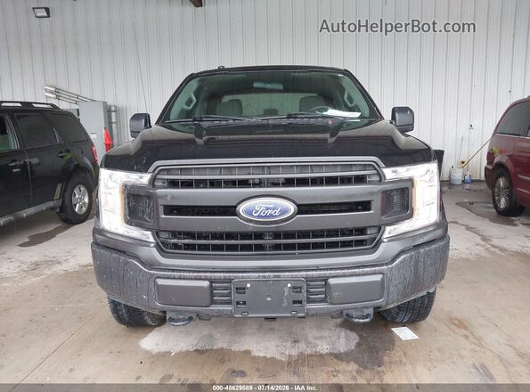 1FTEW1EB6JFD05022 2018 FORD F150 Black ხელსაწყოთა პანელის ხედი