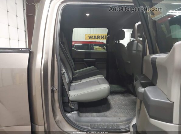 1FTEW1EB6JKE38354 2018 FORD F150 Gold Widok naklejki z numerem VIN