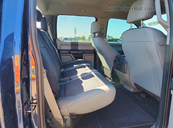 1FTEW1EB6KFC59760 2019 FORD F150 Blue Widok tylnych siedzeń