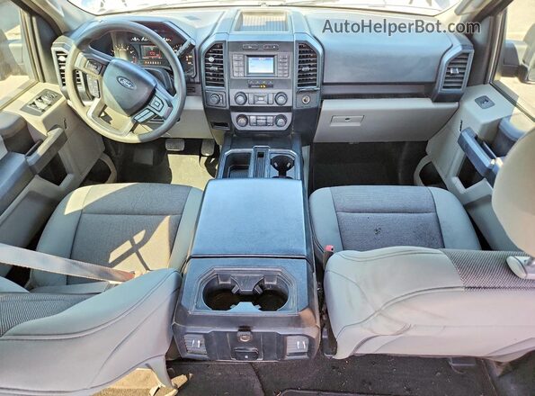 1FTEW1EB6KFC59760 2019 FORD F150 Blue Widok deski rozdzielczej