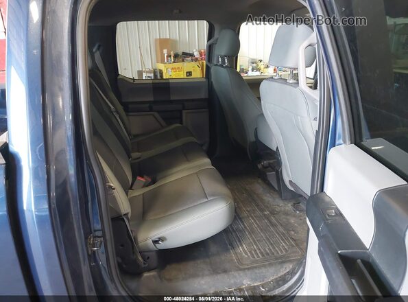 1FTEW1EB6LKE82034 2020 FORD F150 Blue Vista de la etiqueta del VIN