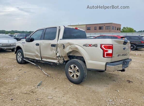 1FTEW1EB7JKE02320 2018 FORD F150 Tan უკანა მარცხენა