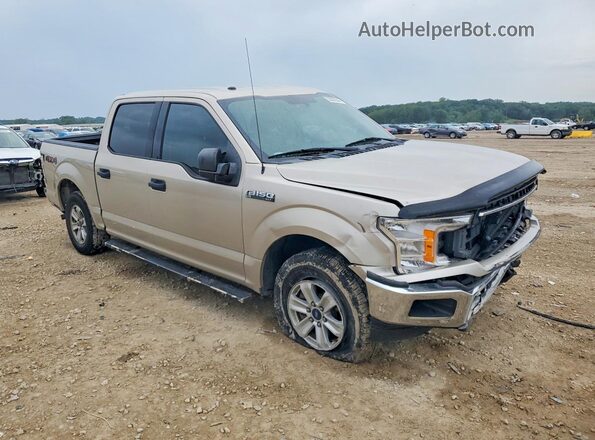 1FTEW1EB7JKE02320 2018 FORD F150 Tan წინა მარჯვენა