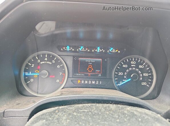 1FTEW1EB7KFC10468 2019 FORD F150 Угольный Вид щитка приборов
