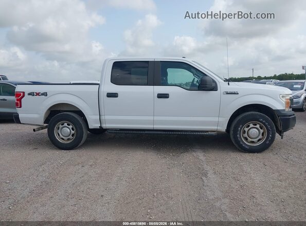 1FTEW1EB7KKC24829 2019 FORD F150 White Rear interior view