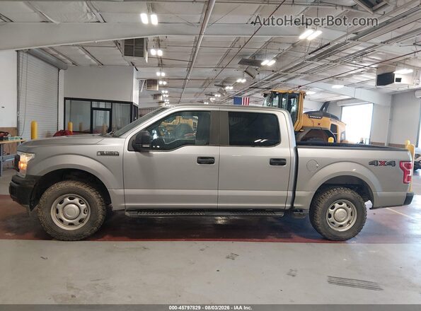 1FTEW1EB7LKF21648 2020 FORD F150 Silver Vista interior de 360 grados