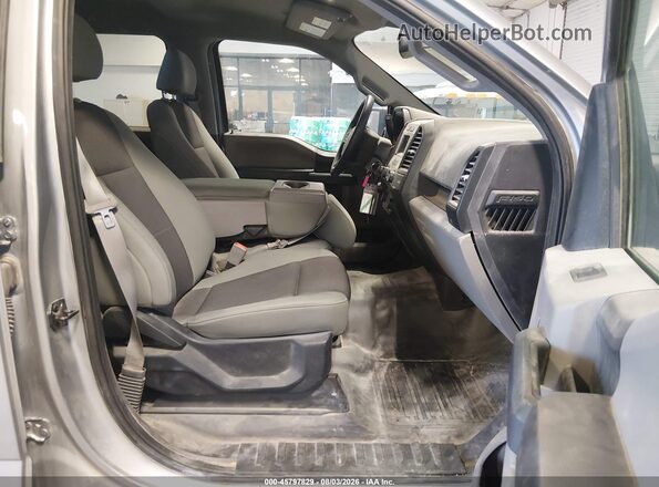 1FTEW1EB7LKF21648 2020 FORD F150 Silver Vista interior delantera