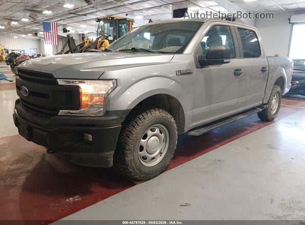 1FTEW1EB7LKF21648 2020 FORD F150 Silver Vista tres cuartos delantera izquierda