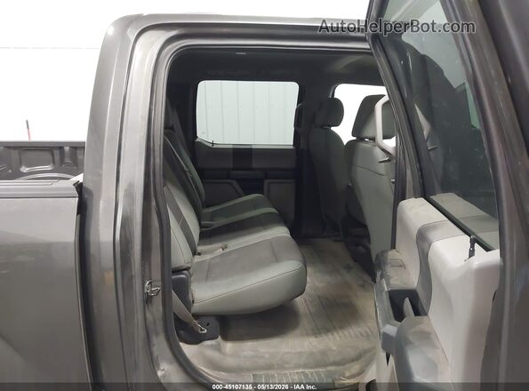 1FTEW1EB8JKE38355 2018 FORD F150 Gray Vista de la etiqueta del VIN