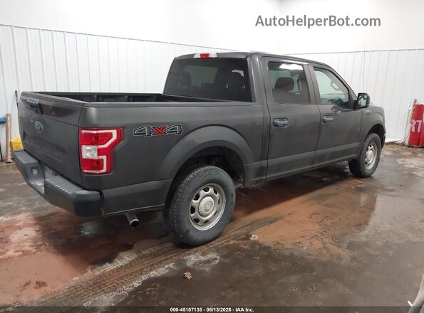 1FTEW1EB8JKE38355 2018 FORD F150 Gray Trasero derecho