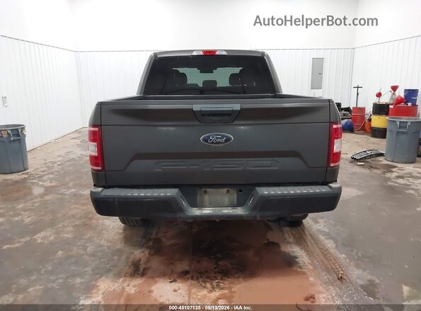 1FTEW1EB8JKE38355 2018 FORD F150 Gray 