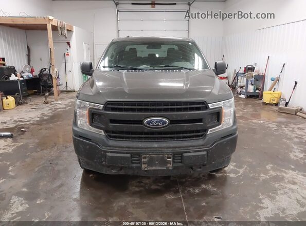 1FTEW1EB8JKE38355 2018 FORD F150 Gray Vista del cuadro de instrumentos