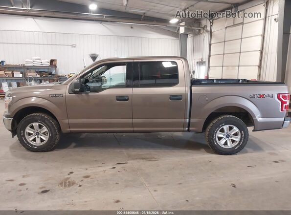 1FTEW1EB8JKE38453 2018 FORD F150 Beige Vista interior de 360 grados