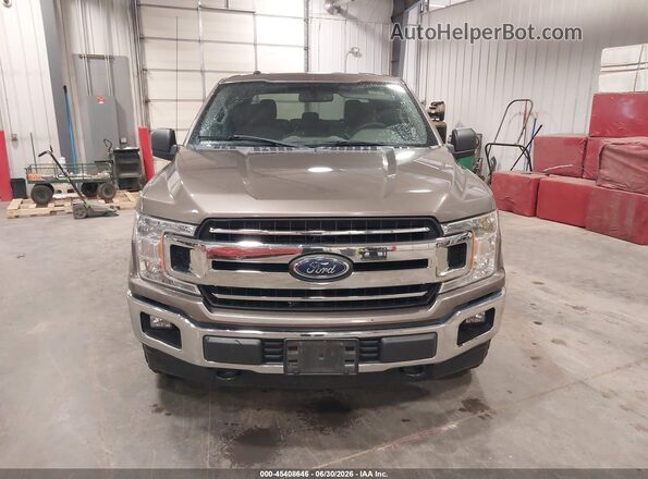 1FTEW1EB8JKE38453 2018 FORD F150 Beige Vista del cuadro de instrumentos