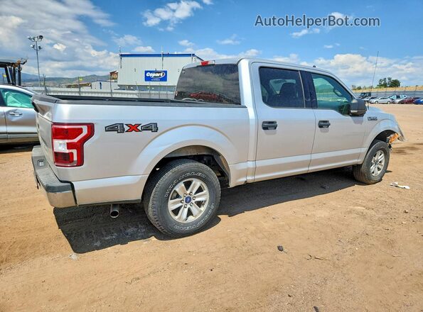 1FTEW1EB8KFC32267 2019 FORD F150 Silver Trasero derecho