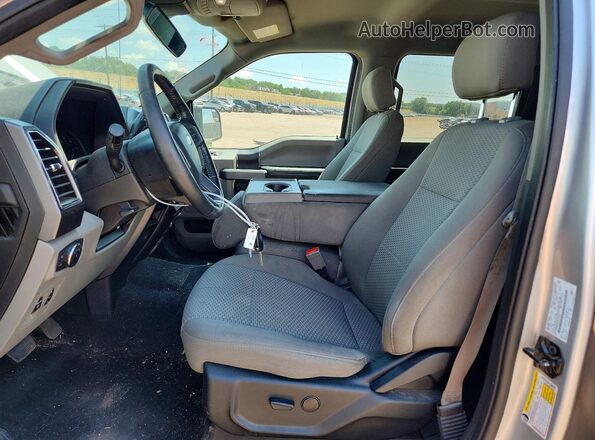 1FTEW1EB8KFC32267 2019 FORD F150 Silver Vista interior delantera